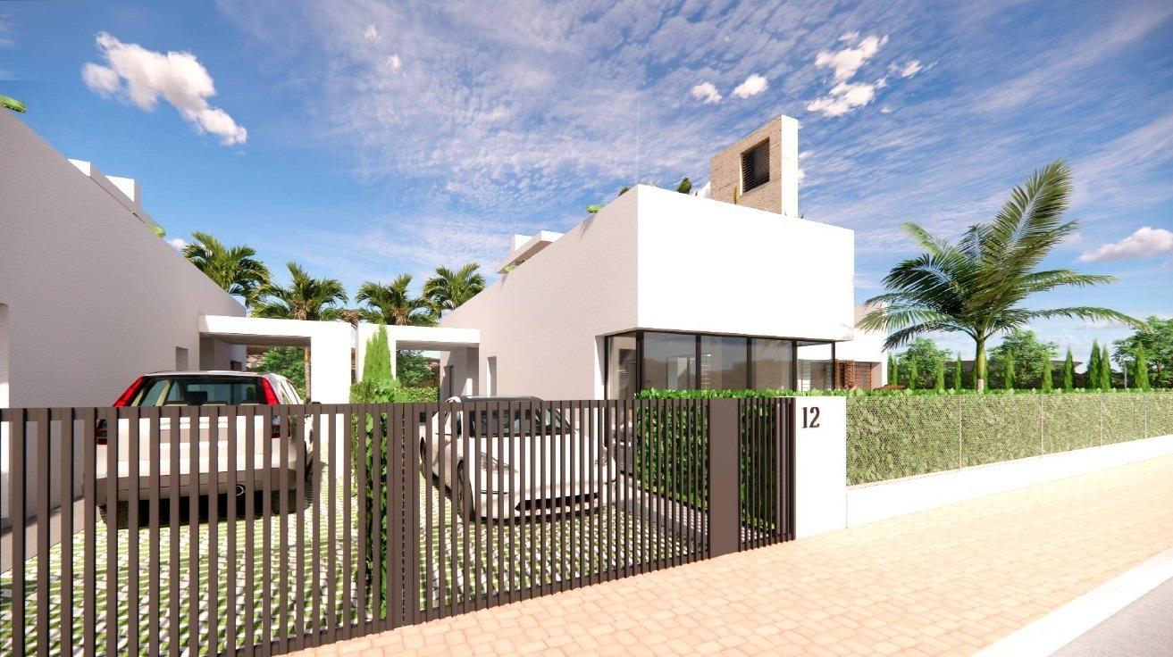 VILLAS DE OBRA NUEVA EN COMPLEJO PRIVADO EN LA PROVINCIA DE MURCIA