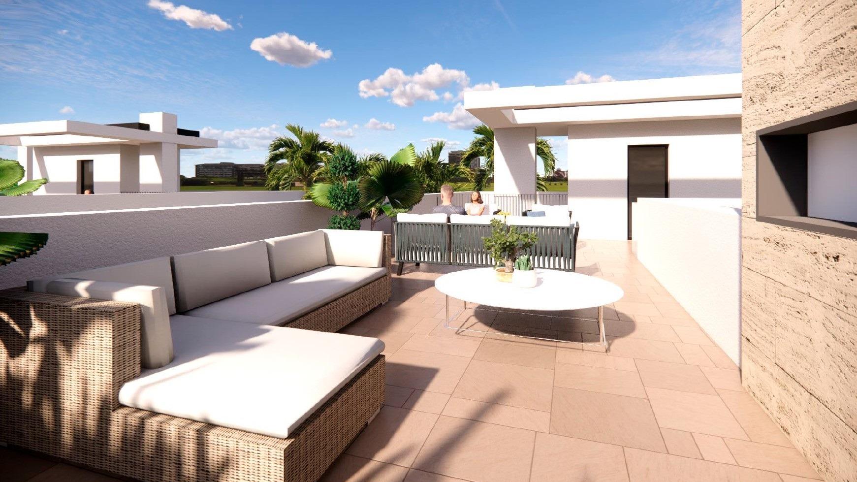 VILLAS DE OBRA NUEVA EN COMPLEJO PRIVADO EN LA PROVINCIA DE MURCIA