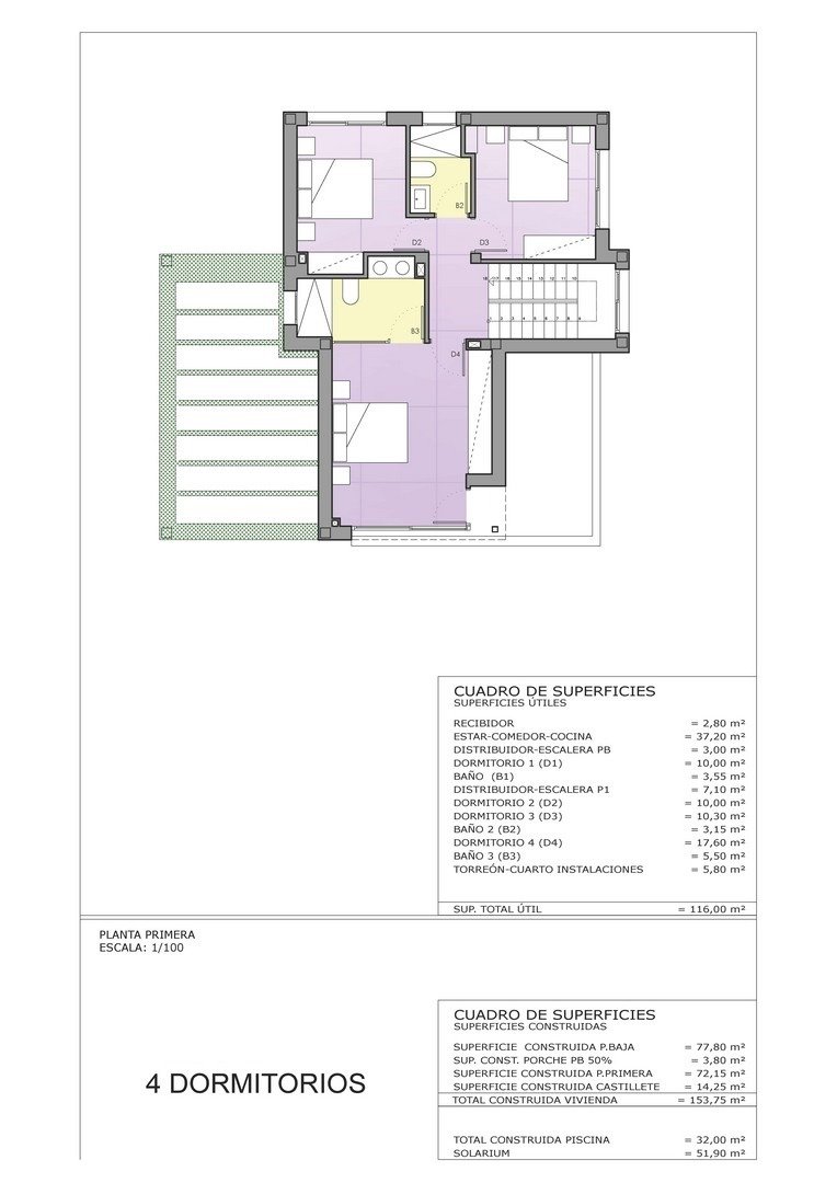 VILLA DE OBRA NUEVA EN PLAYA HONDA