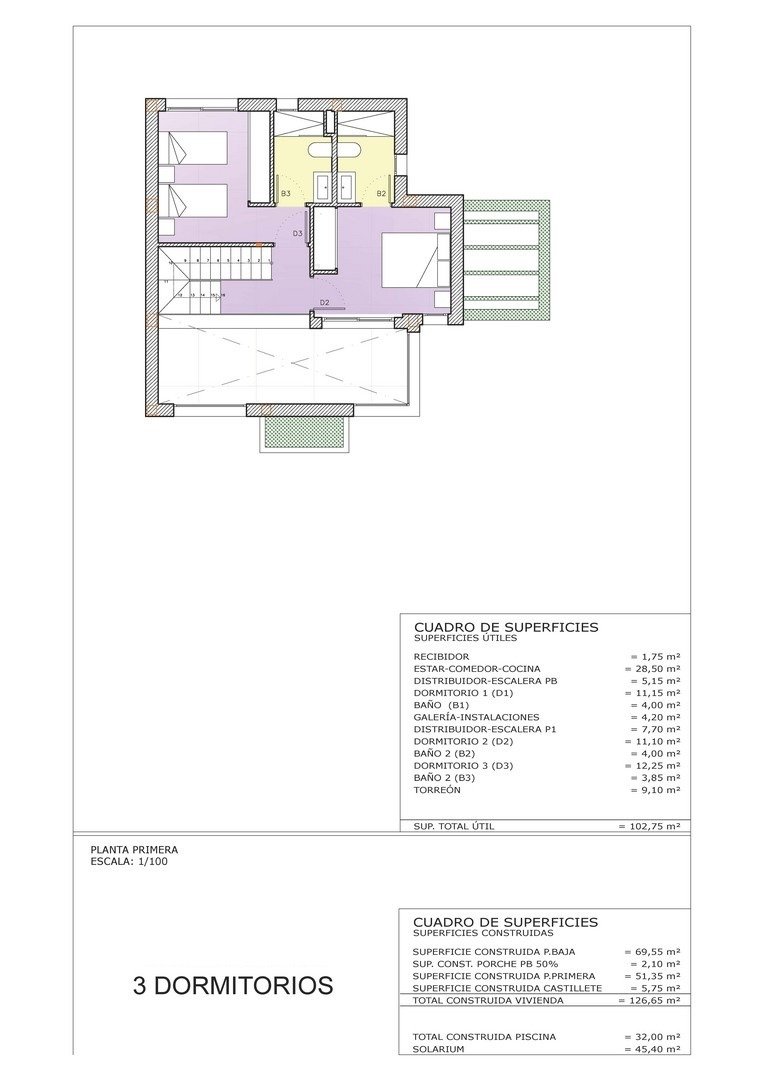 VILLA DE OBRA NUEVA EN PLAYA HONDA