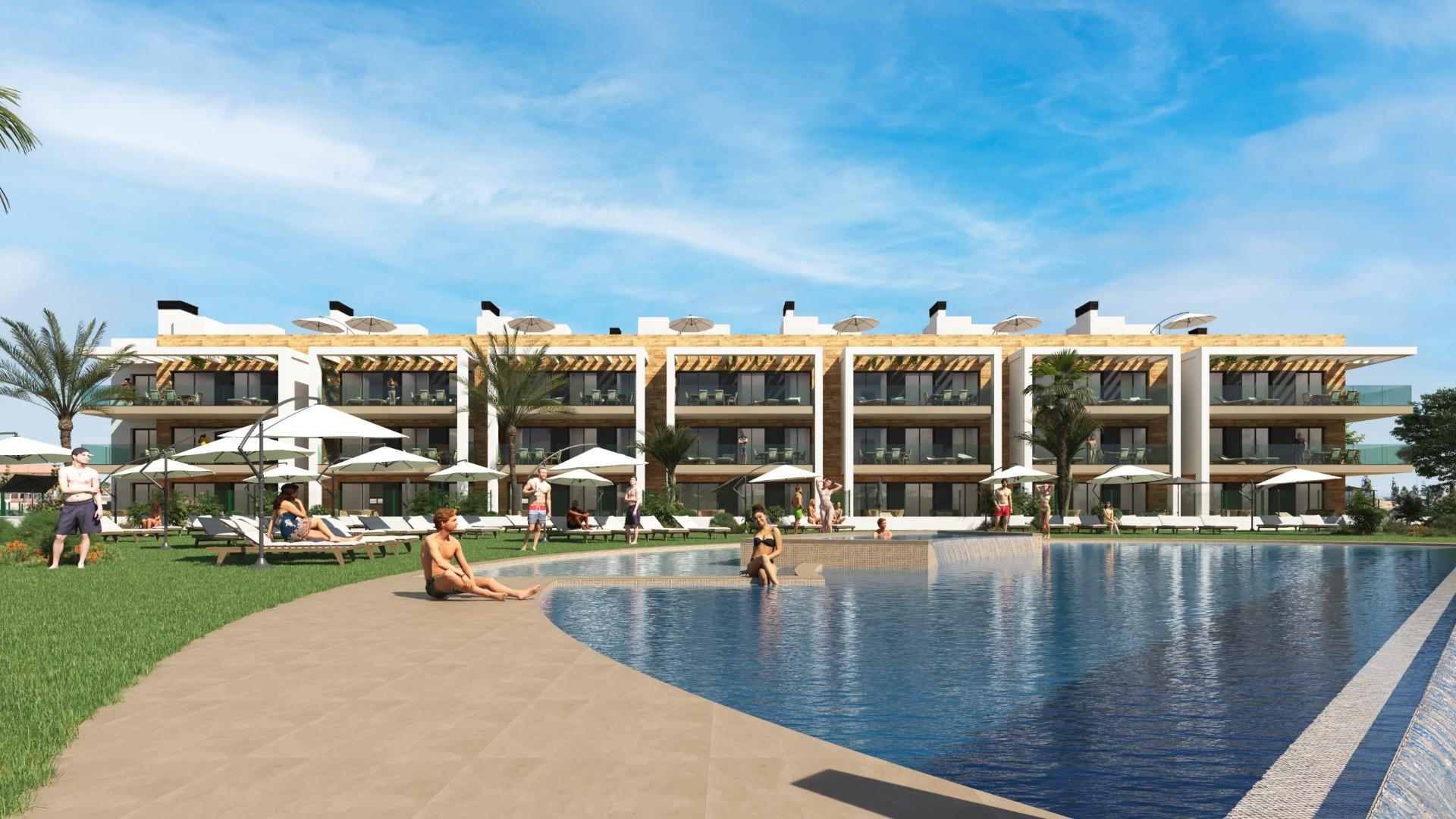 NUEVO COMPLEJO RESIDENCIAL CERCA DE LA SERENA GOLF, LOS ALCAZARES