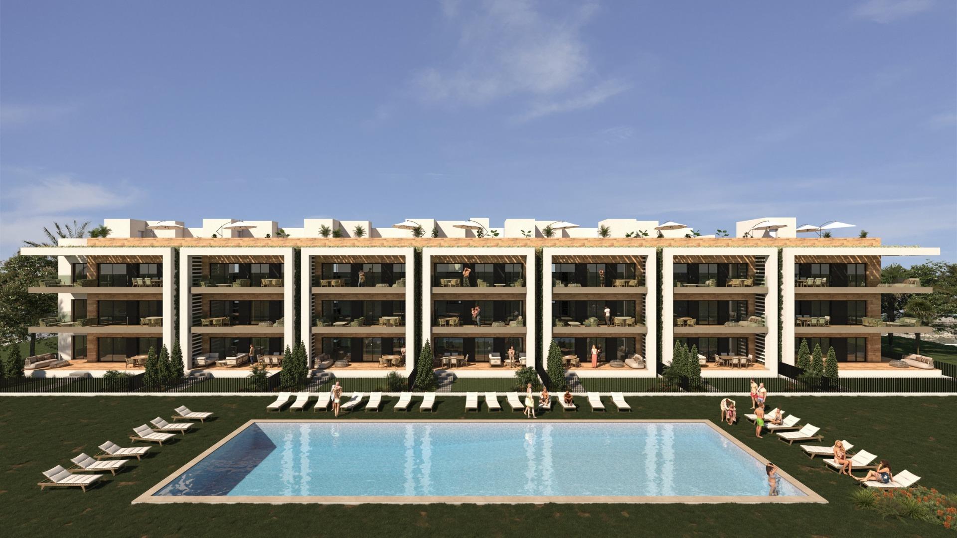 NUEVO COMPLEJO RESIDENCIAL CERCA DE LA SERENA GOLF, LOS ALCAZARES