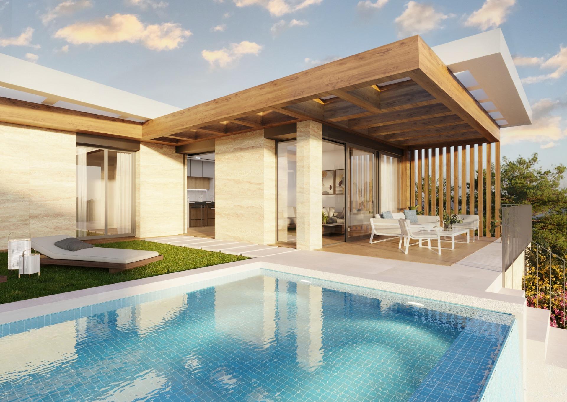 VILLAS DE OBRA NUEVA EN POLOP