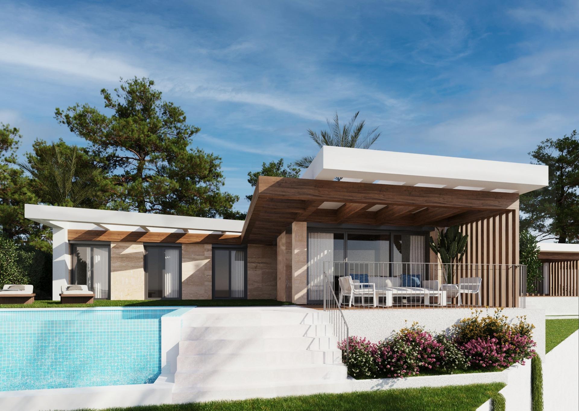 VILLAS DE OBRA NUEVA EN POLOP