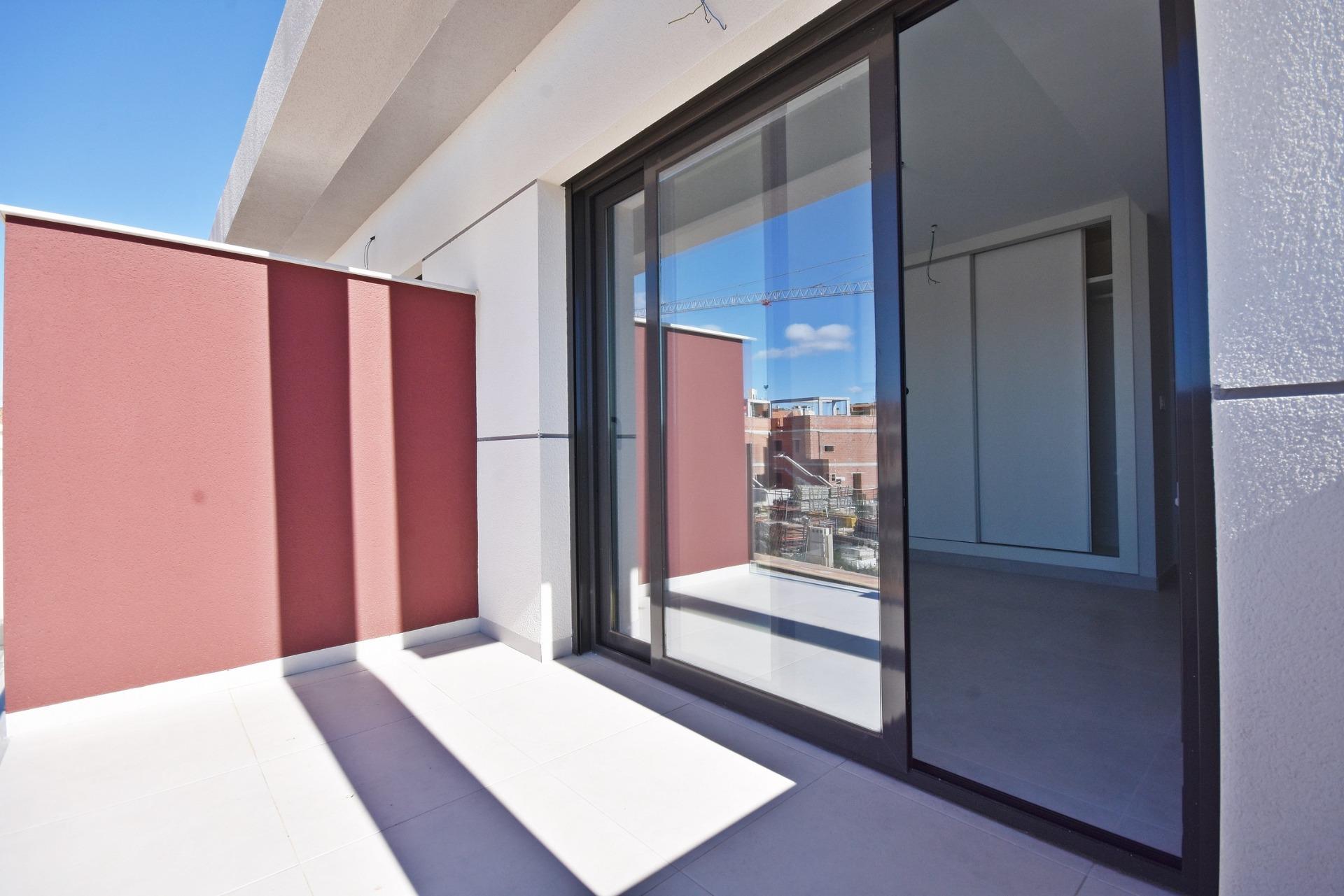 Modernas villas adosadas con vistas al mar en Puerto de Mazarrón