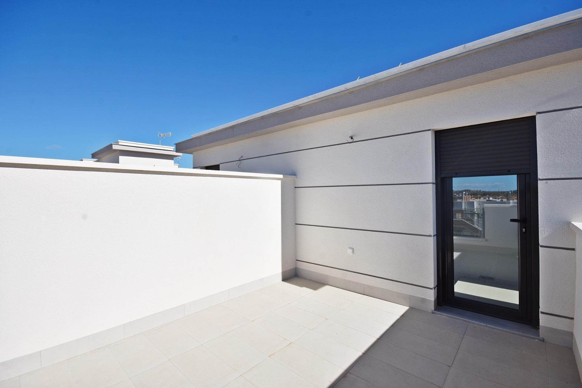 Modernas villas adosadas con vistas al mar en Puerto de Mazarrón