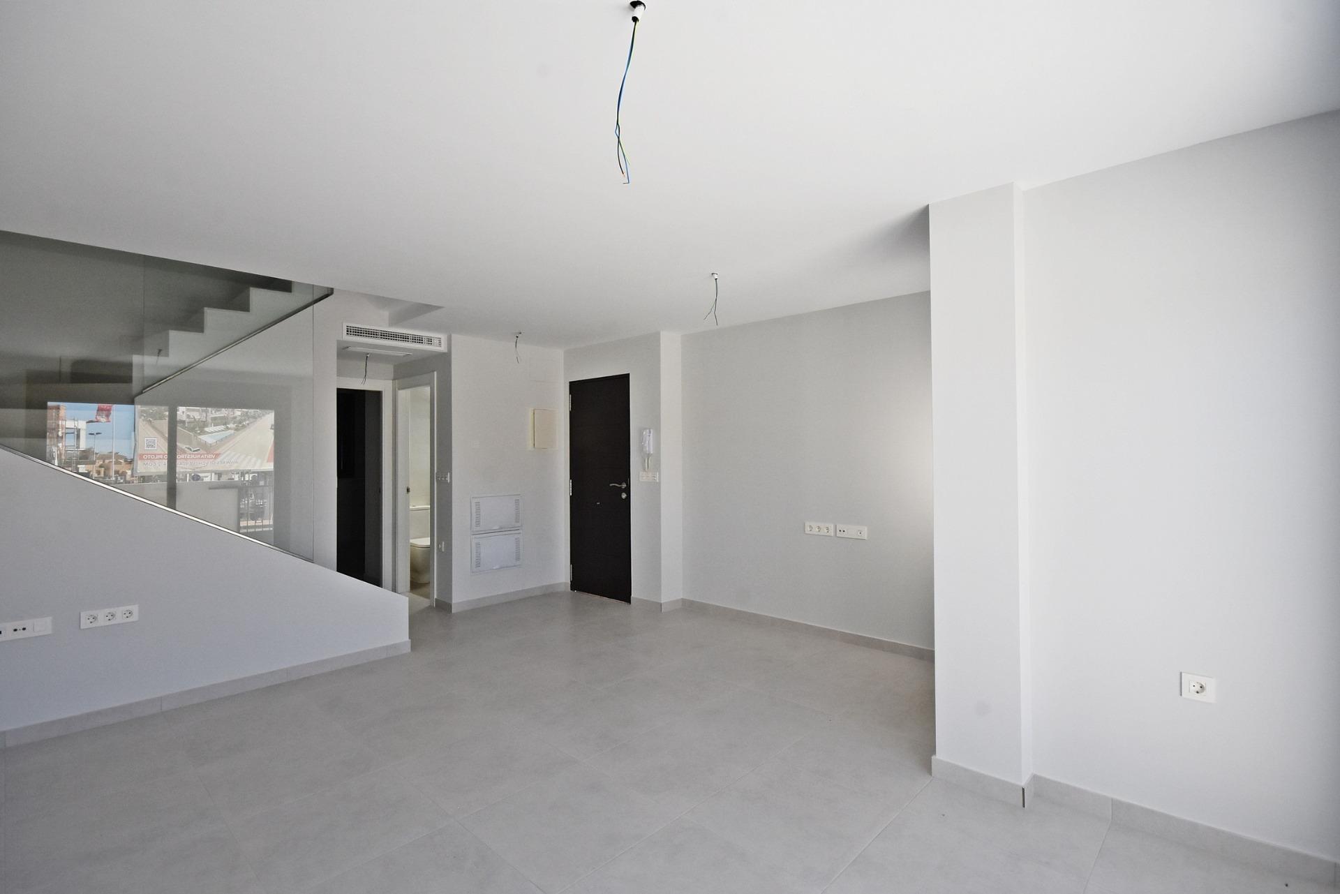 Modernas villas adosadas con vistas al mar en Puerto de Mazarrón