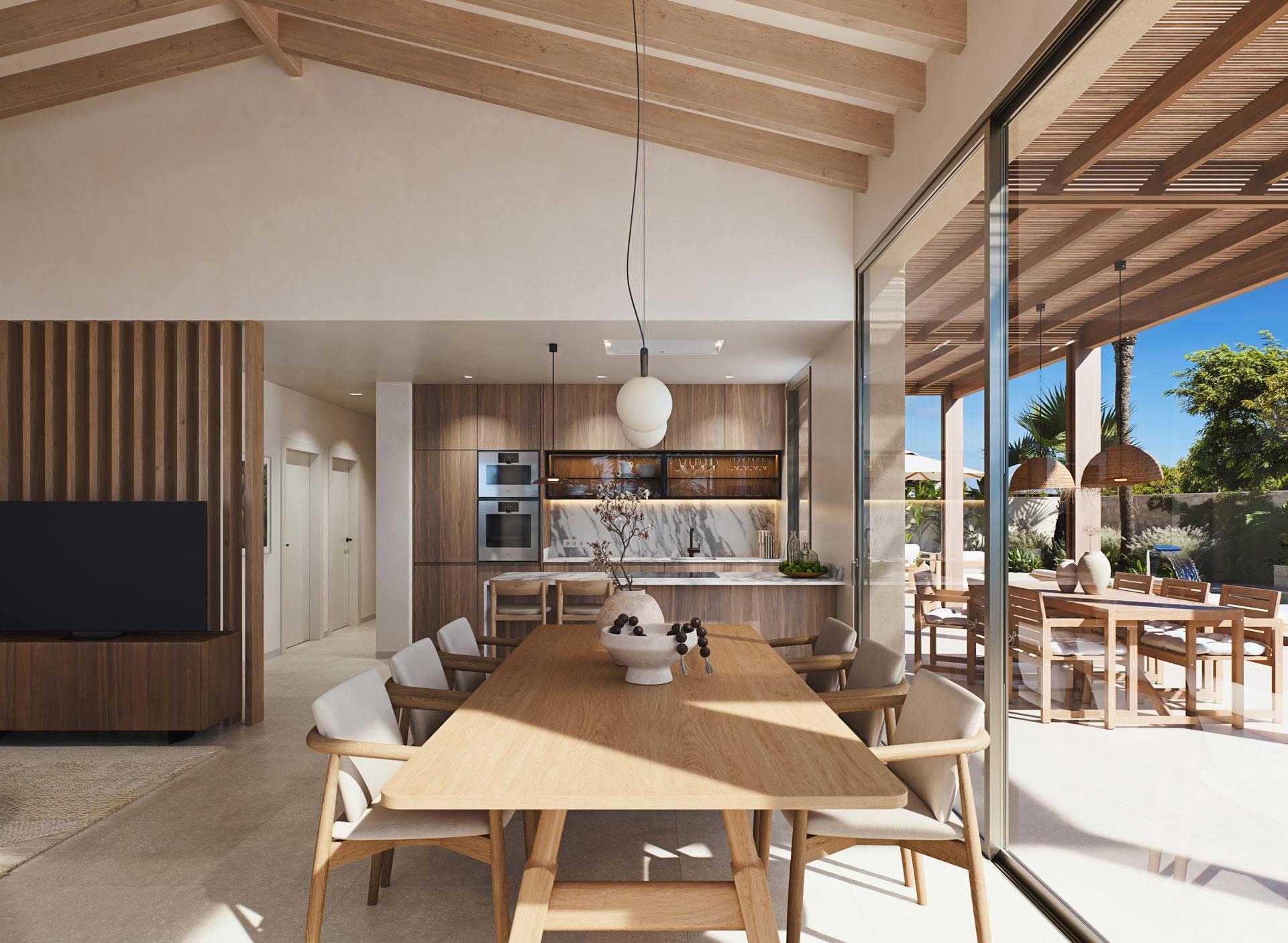 Villa moderna a solo 150 metros de la playa en Cabo de Palos, Costa Cálida