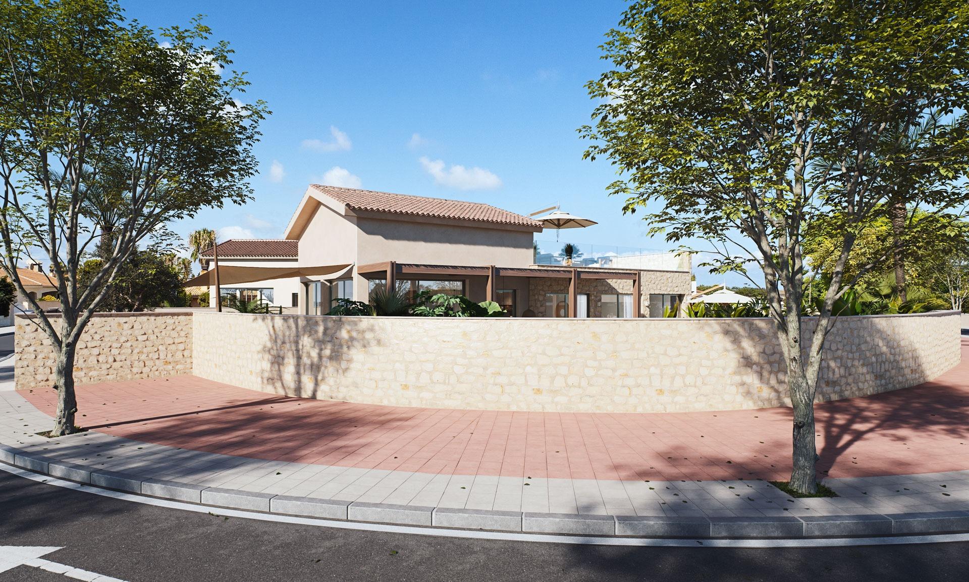 Villa moderna a solo 150 metros de la playa en Cabo de Palos, Costa Cálida