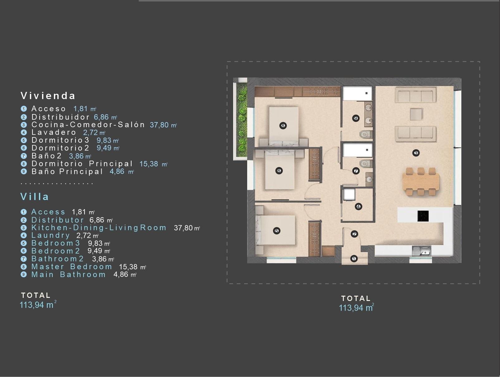 Villa en Venta en Orihuela Costa