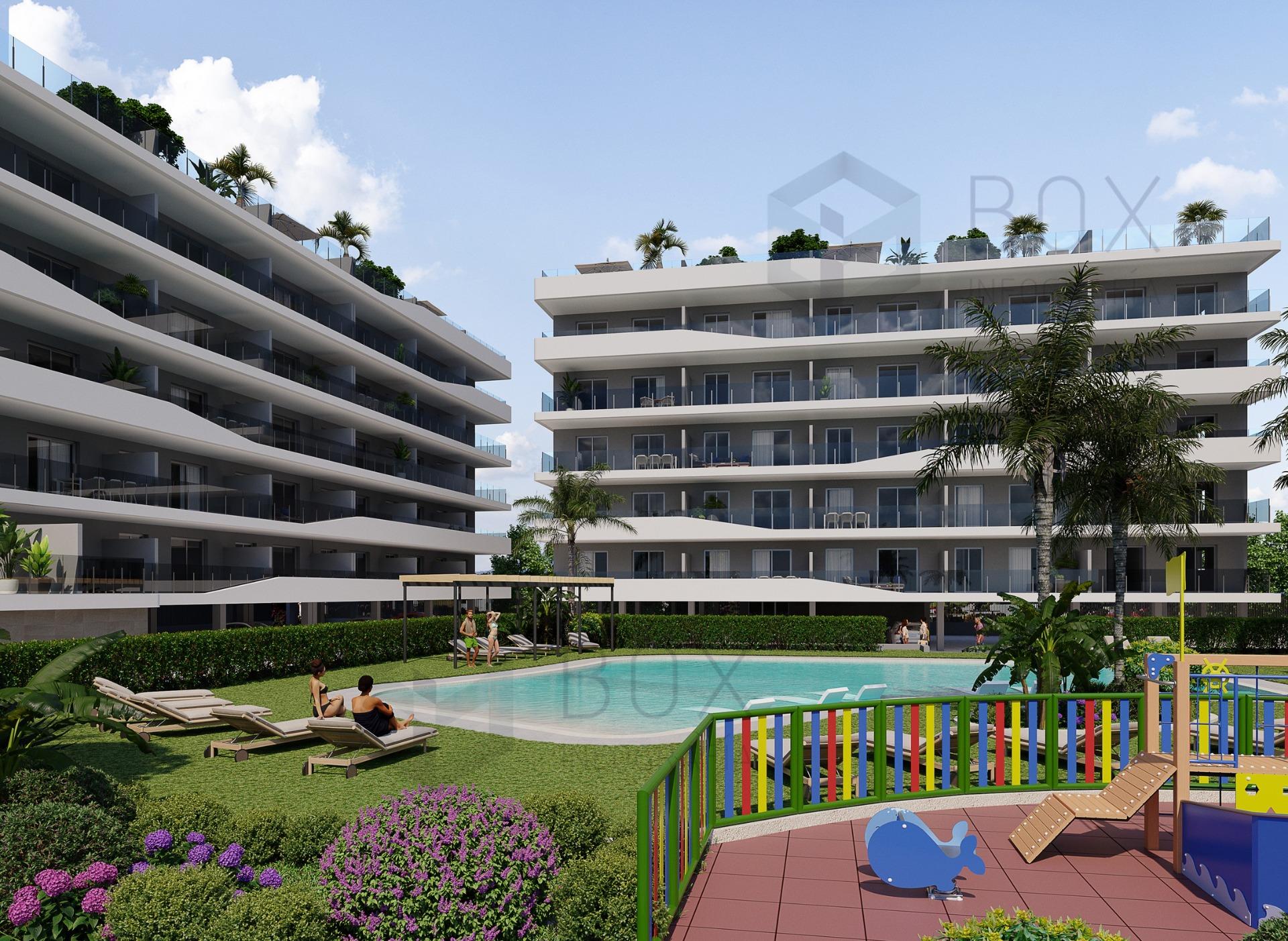 COMPLEJO RESIDENCIAL DE OBRA NUEVA EN SANTA POLA