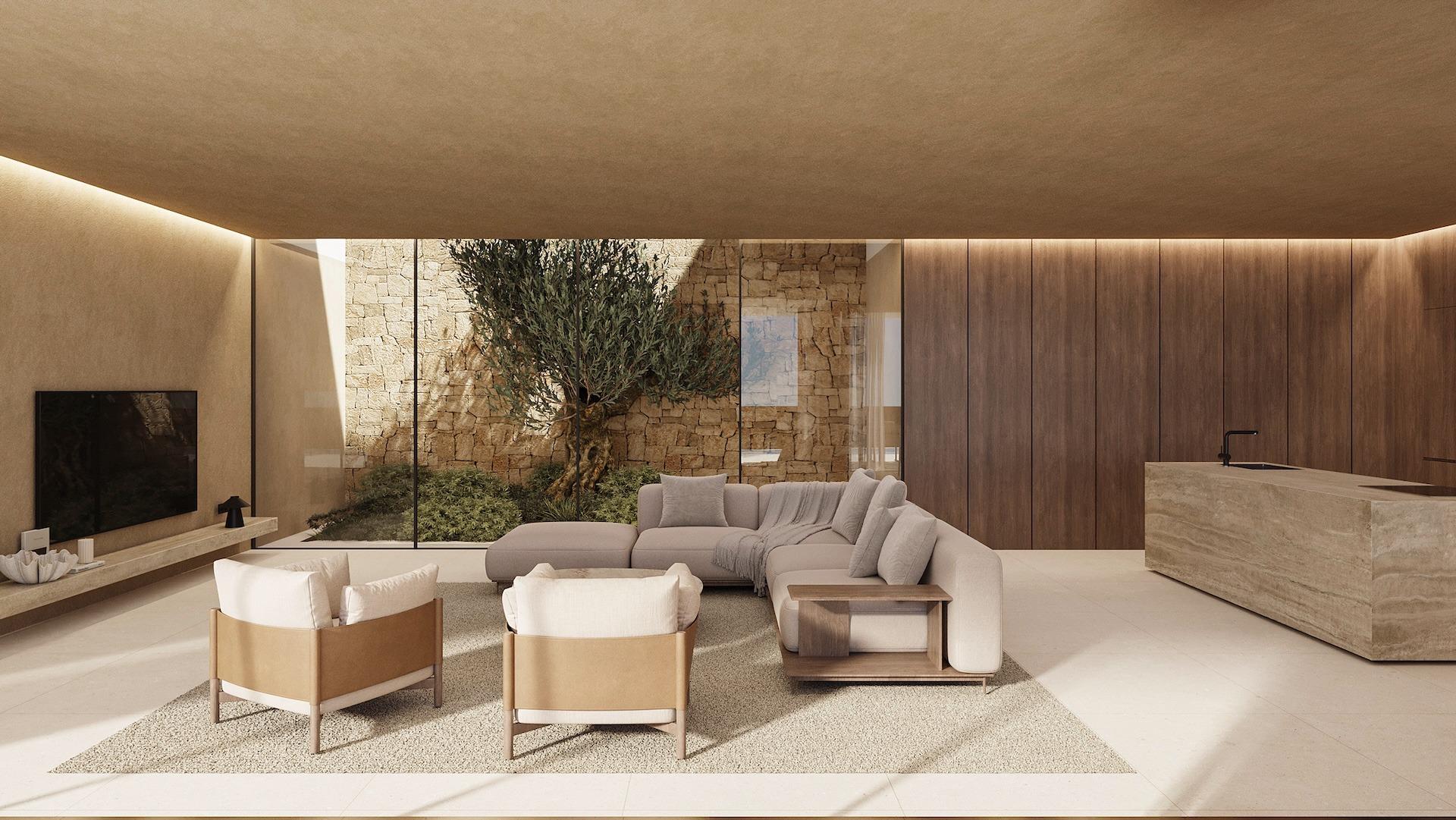 Villa contemporánea de lujo con vistas panorámicas al mar en Montemar, Benissa