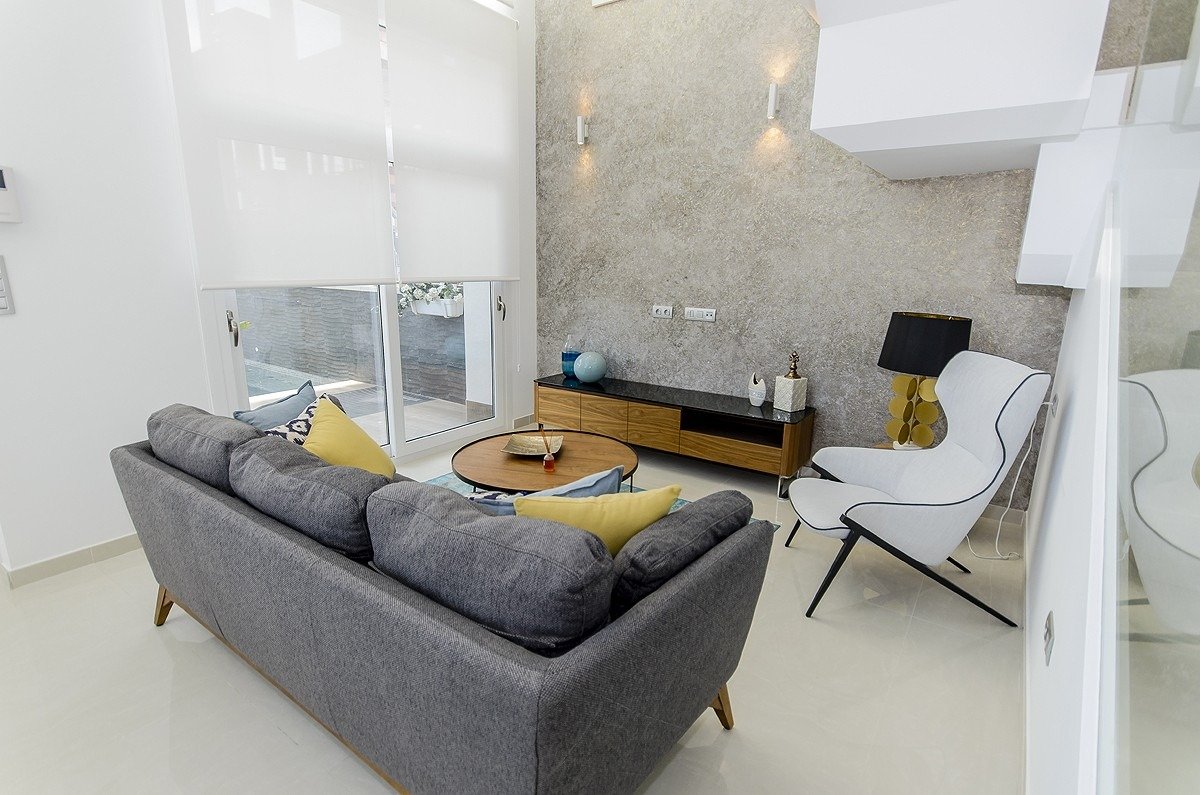 Villa en Venta en Los Montesinos, Villa de obra nueva en Los Montesinos, Costa Blanca Sur. 5 hab, 4 baños. Lujo, confort y estilo mediterráneo. ¡Invierte en tu sueño!